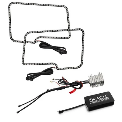 Oracle Headlight Halo Ring Emitter Set - 2009 thru Fits 2014 Ford F thru 150/SVT Foto 1 de 4