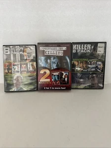 Action Packed 18 Movies 3 DVDs Set  Stallone Cusack Freeman… Factory Sealed New - Picture 1 of 10