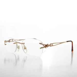 Rimless Readers with Metal Temples - Nicky - Picture 1 of 15