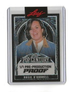 Hoja Pop Century 2024 ROSIE O'DONNELL 1/1 prueba de preproducción #1/1 - Imagen 1 de 2