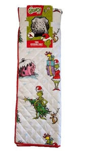 Edredón Dr Seuss The Grinch tamaño doble reversible ropa de cama vacaciones de Navidad - Imagen 1 de 4
