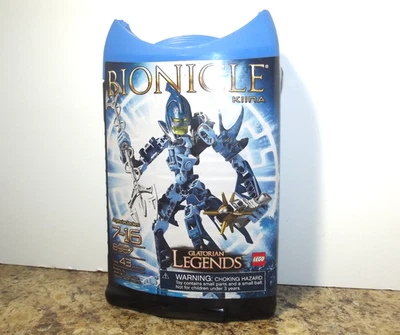 LEGO Bionicle 8987 Kiina Pez de Agua Azul Leyendas Glatorianas Thornax Nuevo Raro Foto 1 de 4