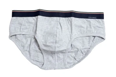 Cuecas masculinas cinza Dolce & Gabbana tamanho 6 EUA G - Imagem 1 de 3