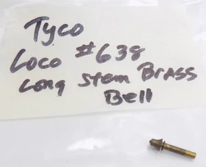 HO / TYCO / LOCOMOTORA #638 / CAMPANA DE VÁSTAGO LARGO / LATÓN / PIEZAS DE METAL - Imagen 1 de 2