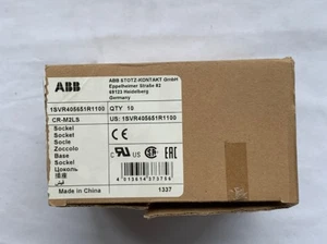 10PCS/1Box New ABB CR-M2LS 1SVR405651R1100 Socket In Box  Brand - Picture 1 of 4