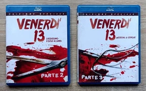 Venerdì 13 parte 2 e 3 Blu ray **Fuori Catalogo** - Foto 1 di 3