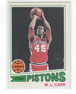 1977-78 TOPPS BASKETBALL M. L. CARR #47 - Picture 1 of 1