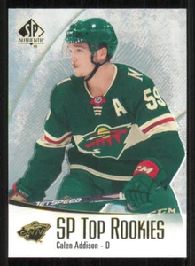 2021-22 SP Authentic Top Rookies #TR10 Calen Addison - Picture 1 of 2