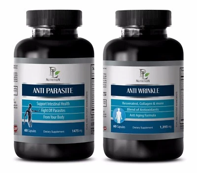 Parasite cleanse for adults - ANTI WRINKLE – ANTI PARASITE COMBO 2B - grape seed - Image 1 of 4