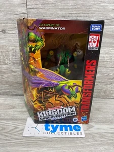Hasbro Takara Tomy Transformers War for Cybertron: Kingdom Deluxe Waspinator - Picture 1 of 3