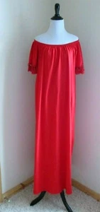Asos Größe US 8 Schulterfreies Maxi Sommerkleid mit Quastendetail Rot 100 % Baumwolle - Bild 1 von 9