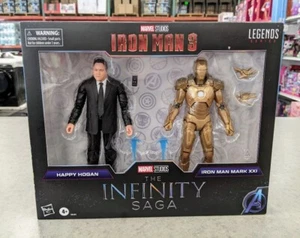 IN STOCK- NEW- Hasbro Marvel Legends Infinity Saga Series Iron Man 3 Happy Hogan - Picture 1 of 2