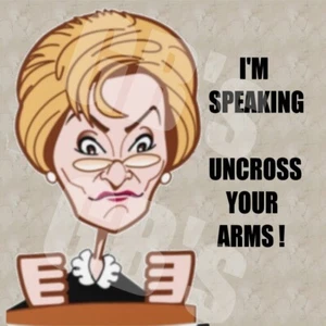Judge Judy - I'm Speaking Refrigerator Magnet - Picture 1 of 1