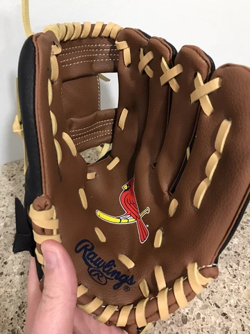 St. Louis Cardinals Kids Rawlings Baseball Glove SGA New Right Hand Throw Cover