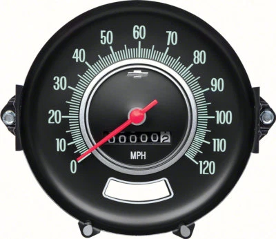 OER Reproduction 120MPH Speedometer w/o Speed Warning 1969 Chevrolet Chevelle - Image 1 of 3