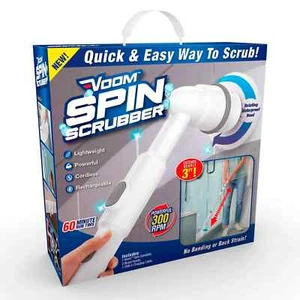 Voom® Spin Scrubber, Cordless Scrubbing Brush, Powerful, Rechargeable - Picture 1 of 8