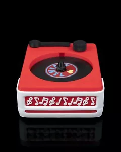 Vinyl Vanguard Coaster Dispenser with 4 Coasters – Record Coaster Holder - Picture 1 of 10