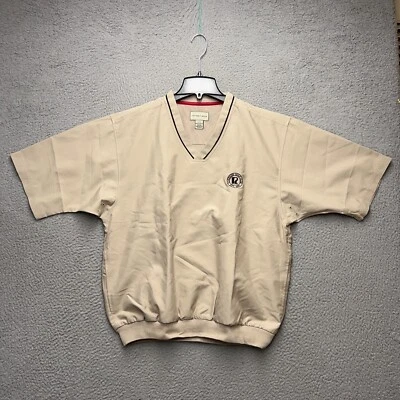 Pullover cortavientos Cutter & Buck para hombre mediano bordado forrado informal al aire libre Foto 1 de 4