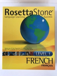 Learn French Rosetta Stone Francais Level 1 2002 HomeSchool Edition Language - Picture 1 of 4