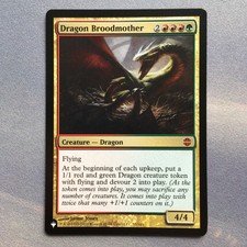 DRAGON BROODMOTHER Mystery Booster/Alara Reborn Magic Card MTG MINT Mythic M/NM