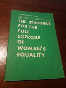 The Struggle For The Full Exercise Of Womens Equality Cuban Vilma Espin Guillois - Picture 1 of 3