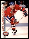 Guy Carbonneau 1992-93 Pro Set #88 Canadiens de Montréal