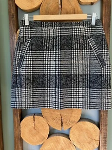 New Look Skirt 8 Tartan Plaid - Picture 1 of 12