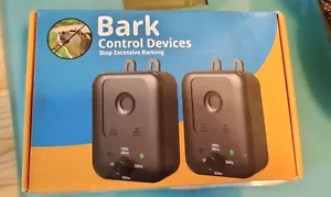2-Pack 3 Levels Anti Barking Device Dog Barking Control Stop Barking Deterrent - Picture 1 of 2