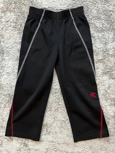 And1 Track Pants Boys 4T Black Elastic Waist Regular Fit Straight Leg Pull On - Picture 1 of 9