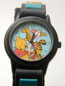  Winnie the Pooh,tiger  watch leather band new battery lot 555 box 137 - Picture 1 of 7