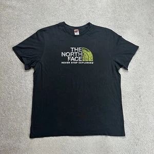 THE NORTH FACE Herren T-Shirt Kurzarm Gr. XL Regular Outdoor Logo 27513 Schwarz - Bild 1 von 7