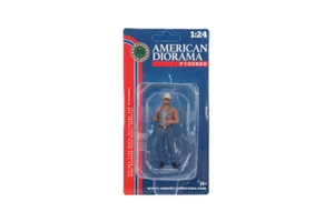 Campers 1:24 American Diorama 76438 Figure 5 Guy Male 3" - Picture 1 of 2