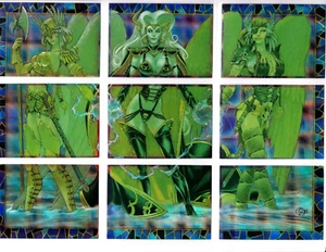 Lady Death 4 (1997) Serie IV Wicked Ways #37-45 FRACTAL (3 juegos trípticos)💕💕💕 - Imagen 1 de 2