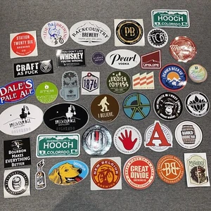 PEGATINA Destilería CERVEZA Selección (Tú eliges) Calcomanía Artesanal Envío Gratuito Colorado - Imagen 1 de 8