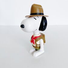 McDonalds Snoopy Toy Figure Camping Outdoor Peanuts Vintage 2000 7"