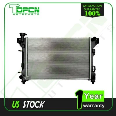 Aluminum Radiator Fits 1109 for 90 91-93 Chrysler Dynasty 2.5L l4 3.0L 3.3L V6 - Image 1 of 3