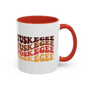 Taza de té de café Tuskegee University retro fuente - Imagen 1 de 4
