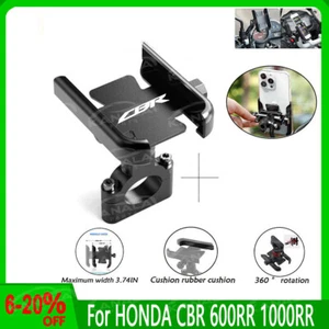 For HONDA CBR 600RR 1000RR Mobile Phone Holder GPS Stand Bracket Accessories NEW - Imagen 1 de 7