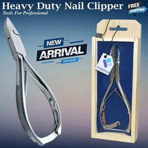 Podiatry Thick Nails Side Cutter Plain Handle Heavy Duty Nail Clipper Chiropody - Picture 1 of 3