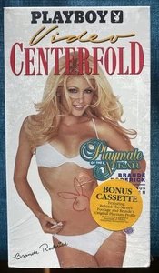 Playboy VHS Video Centerfold Playmate Brande Roderick Bonus Behind Scenes TWO - Picture 1 of 4