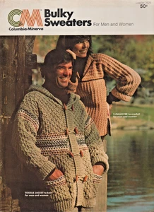 Bulky Sweaters - KNIT & CROCHET PATTERN - Fashion - Columbia Minerva - Pullover - Picture 1 of 2