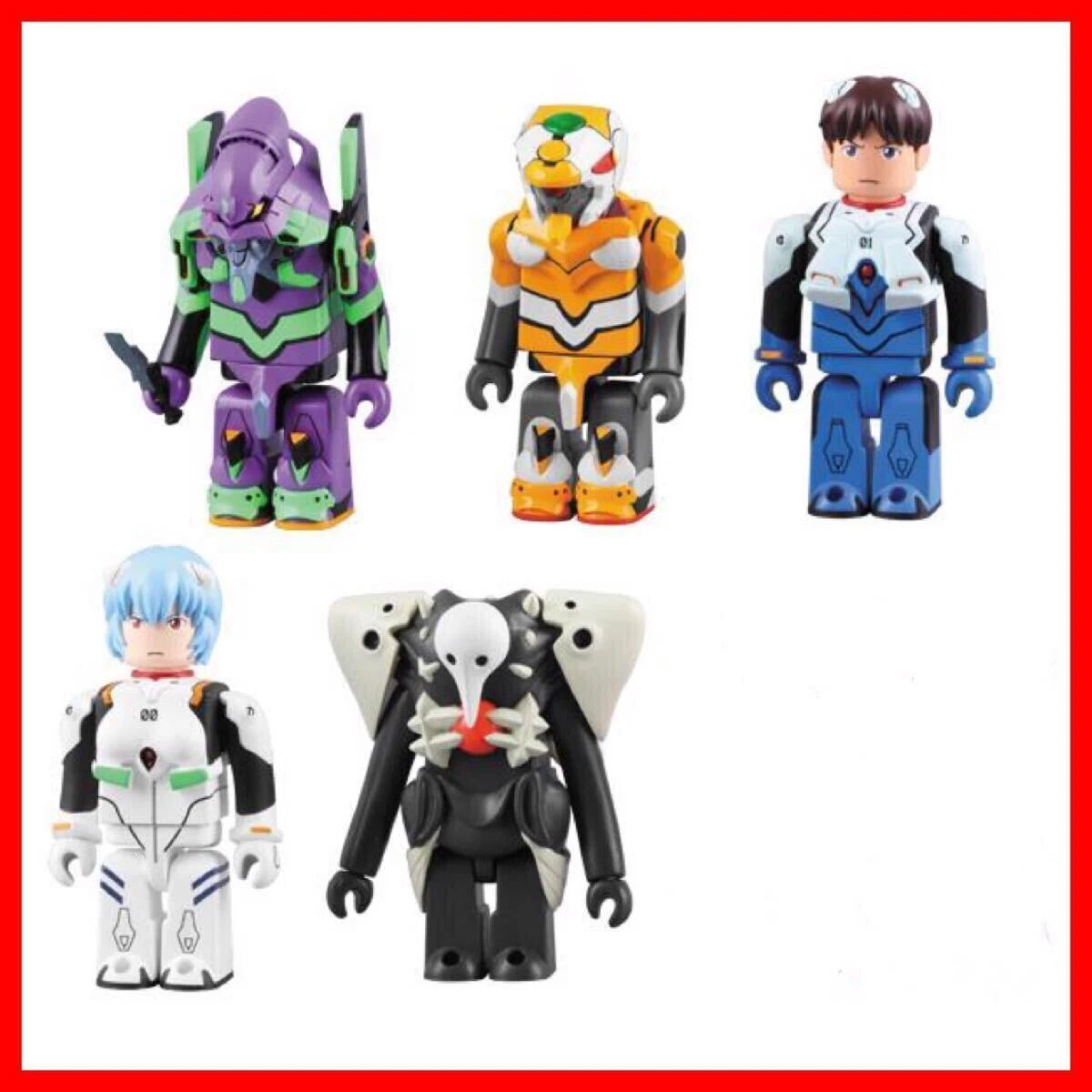 キューブリック エヴァンゲリオン 100% ノーマル６体セット evangelion kubrick products for sale | eBay