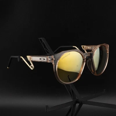 Oakley HSTN Sunglasses  Clear Brown/Gold Frame Gold Lens HG1 - Image 1 of 4