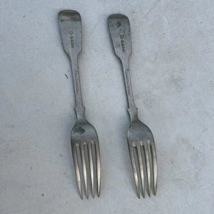 Nevada Silver D & A (Daniel & Arter, Birmingham) Fork Vintage Cutlery. - Picture 1 of 4