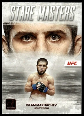 2023 Donruss UFC #4 Islam Makhachev Stare Masters [GOATCARDS] - Image 1 of 2