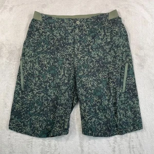 Patagonia Landfarer Bike Shorts Herren 36x11,5 Pinyon Green Camo DWR Performance - Bild 1 von 11