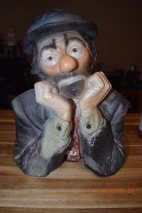 Emmett Kelly Jr Vintage "Why Me" (Hobo/Clown) (selten/vintage) - Bild 1 von 11