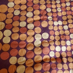 Cubierta Duver Ikea Smorbol Queen Círculos Naranja y Púrpura - Imagen 1 de 6