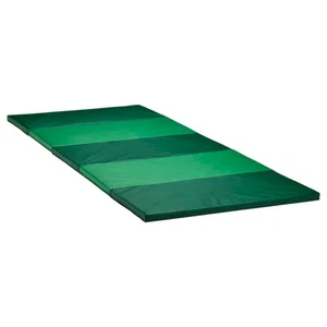 Ikea PLUFSIG Folding Gym Mat, Green – 30 3/4x72 7/8" | Soft, Foldable & Fun - Picture 1 of 5