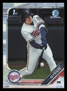 Bowman Draft Chrome 2019 #BDC-153 Spencer Steer Minnesota Twins - Imagen 1 de 2